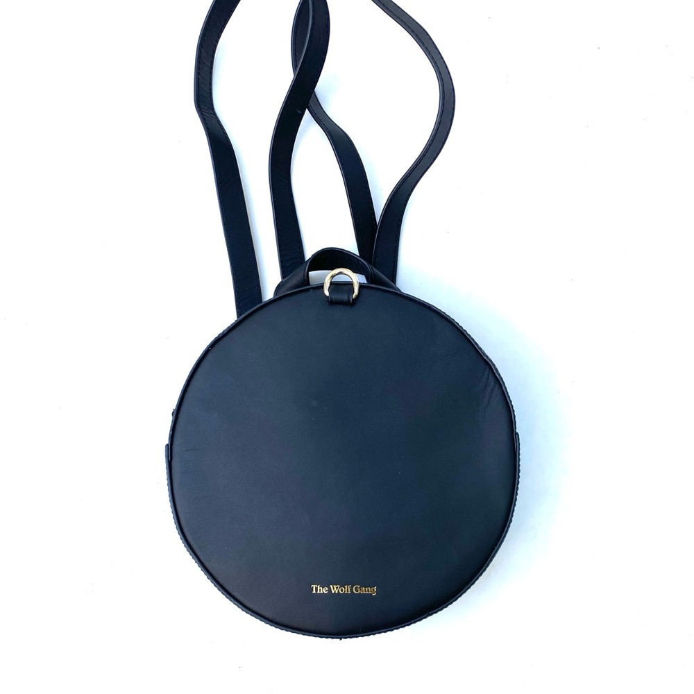 The Wolf Gang Avalon Circle Backpack Black Noir Retail $270